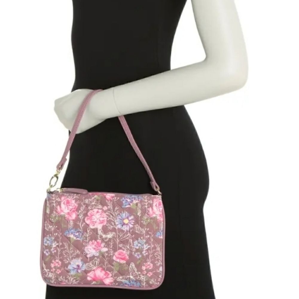 LUV BETSEY BY BETSEY JOHNSON Cotton Quilted Backpack with Purse Bag - Picture 3 of 9